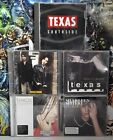 TEXAS :  Southside, Ricks Road, White On Blonde, Greatest Hits, Melody CD bundle