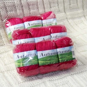 AIP Sale 9 Balls X50gr DIY Hand Knitting Yarn Soft Blankets Wool Silk Velvet 03 - Picture 1 of 15