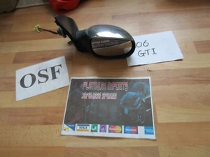 SPECCHIETTO RETROVISORE LATO GUIDA CROMATO PEUGEOT 206 GTI dal 1998 al 2006 - Foto 1 di 3