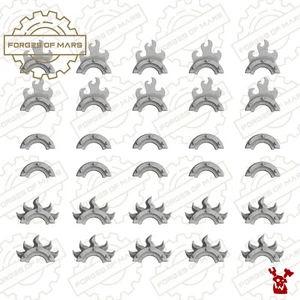 Knights - Drakes - Ignisaurus Clan Backpacks Decos (3x10) - Imagen 1 de 1