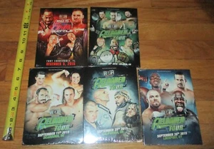 2015 ROH Wrestling 5 DVD Lot WWE AEW All Elite Adam Cole Young Bucks Briscoes - Picture 1 of 3