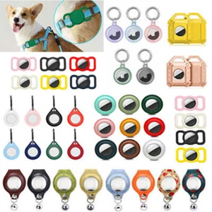 AirTag Case For Apple Air Tag Cover Tracker LEATHER Car Key Ring ProtectiveCase - Picture 1 of 81