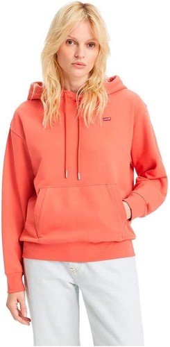 SACAI Felpa donna Levi's cotone cappuccio felpa con cappuccio Burnt Siena