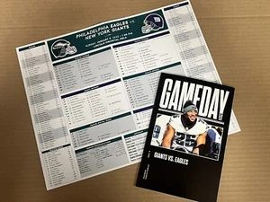 1.5.25 PHILADELPHIA EAGLES Vs NY Giants Gameday + Media Card - Saquon Barkley - Picture 1 of 12