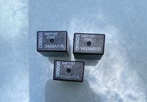 (3Pcs)Omron 5-Pin Relay 04671167 ,21911, G8H-007001 Chrysler Jeep Dodge OEM - Picture 1 of 4