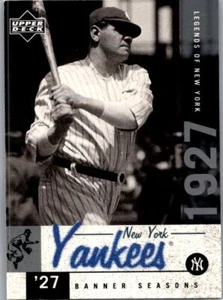2001 Upper Deck Legends of New York #136 Babe Ruth - Picture 1 of 2