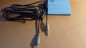 1 PC-Kabel-Computerkabel-schwarz-runde-Stecker-1,80m-NEU UND UNGEBRAUCHT 1 - Bild 1 von 2