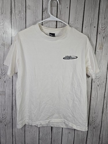 OFF WHITE Camicia vintage anni 90 senza paura media bianco sporco LEGGI DESCRIZIONE