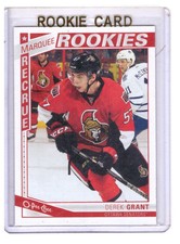 Derek Grant 2013-14 O-Pee-Chee Rookie Card #572