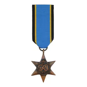 4306 WW2 THE AIR CREW EUROPE STAR - BRITISH MEDAL FULL SIZE - Picture 1 of 2