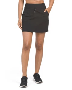 NANETTE LEPORE WOMEN - SKIRT SPORT TENNIS GOLF SZ LARGE BLACK SOLID - SKORT - Picture 1 of 2
