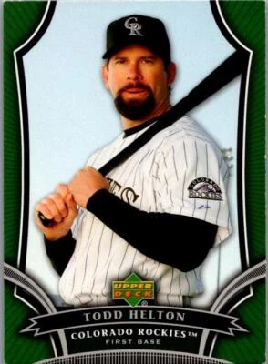 2007 Upper Deck Holiday Inn Todd Helton Card #31 Colorado Rockies - Image 1 of 2