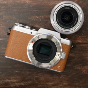 Panasonic Lumix DC-GF7 Brown 12-32mm Lens kit Shuttercount 596 [Near Mint] #5744 - Picture 1 of 13
