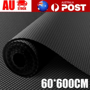 Anti-Slip Grip Mat Roll Rubber Shelf Drawer Liner Table Kitchen Cupboard Home AU - Picture 1 of 13