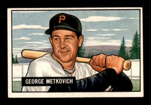 1951 Bowman #274 George Metkovich EX-MT