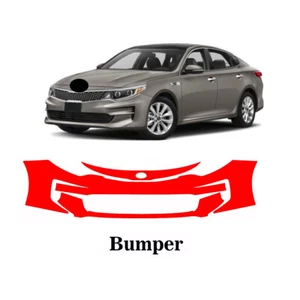 Precut PPF Paint Protection Film Front bumper For Kia Optima 2016 2017 2018 - Picture 1 of 6