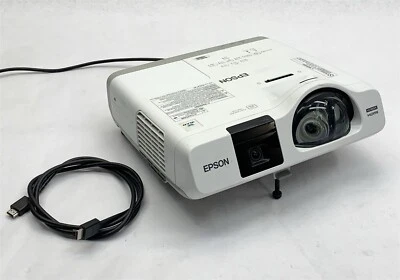 Epson BrightLink 536Wi WXGA 1280*800 3400Lumens 3LCD Projector *under 1K hours - Image 1 of 4