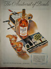 1946 Original Esquire Art Wwii Era Art Ads Kentucky Tavern Whiskey Swank Collars