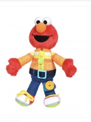 2005 Fisher Price Elmo Playskool Sesame Street Ready to Dress Talking Exc. Cond. - image 1 of 4