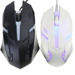 3D Antiskid Roller Mouse Wired Computer Gaming Mice for PC Laptop Desktop - Picture 1 of 10