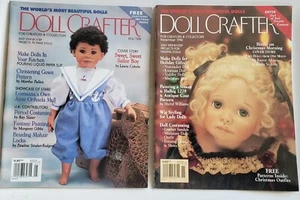 Doll Crafter Magazines Lot of 2 with Patterns Included May 1998 & November 1998 - Picture 1 of 15