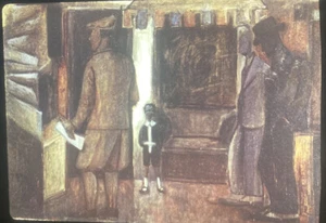 Markus Lupertz “Evening" German Modern Art 35mm Slide - Picture 1 of 4