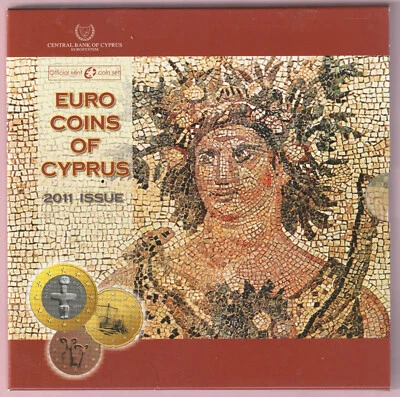 COFFRET EUROS CHYPRE 2011 NEUF FDC - 8 MONNAIES - Photo 1/2