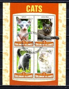 Salomon Katzen 2016 (61) Yvert Nr. 2969 bis 2972 gestempelt used - Bild 1 von 1