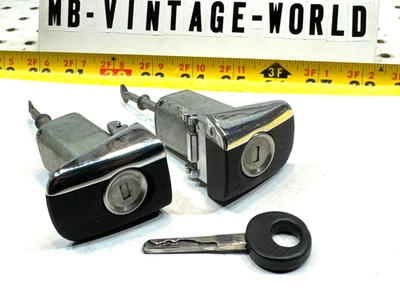 梅赛德斯 94,95 W202 C220 280 门正版锁原始设备制造商 2 个手柄和工作 1 键 — 第 1/4 张图片