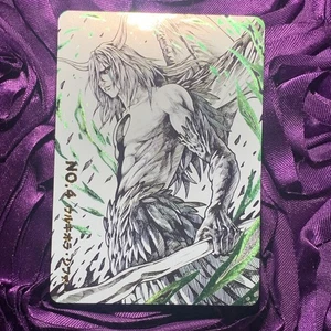 Ulquiorra Cifer BLEACH ICE Diosa Anime Waifu ACG Niña Holo Tarjeta Forma Alas - Imagen 1 de 5