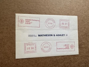 South Africa 1983 Church Meter essay (71) +Methodist Thanksgiving +Tete-Beche - Picture 1 of 2