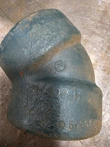 2" Pipe 45 Elbow 6000 PSI Forged - Picture 1 of 1