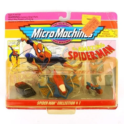 NEW 1993 Micro Machines Marvel The Amazing Spider-Man Collection #1 by Galoob - Image 1 of 2