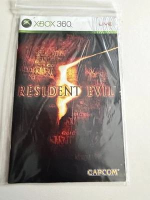 Booklet Only - Microsoft XBox 360 - Resident Evil 5 - Image 1 of 2