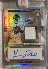 Kenny Pickett - 2022 Contenders Optic - RPA On Card Auto - Patch #/60 Steelers