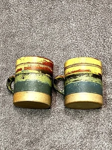 Robin Welch Pottery Mug RARE Master Potter Piece Annapolis 1649 Stoneware Cups - Picture 1 of 10