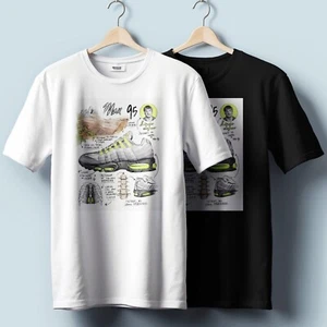 Sport Style Sneaker T-Shirt – Vintage Style Graphic | Unisex Heavy Cotton - Picture 1 of 4