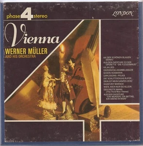 reel to reel tape-VIENNA-WERNER MULLER E LA SUA ORCHESTRA-LONDON LPL 74118 - Imagen 1 de 3