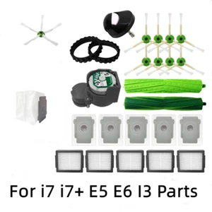 Filtro Hepa Rodillo Bolsa de Polvo Piezas de Repuesto para iRobot i7 i7+ E5 E6 I3 Roomba - Imagen 1 de 24