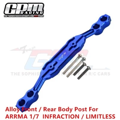 GPM  Alloy Front / Rear Body Post For ARRMA 1/7  INFRACTION / LIMITLESS RC Parts - Image 1 of 4