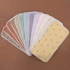 Baby Muslin Burp Cloths Cotton Hand Washcloths 3 Layers for Absorbent Towe