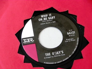 NORTHERN SOUL~ O'JAYS~ WHIP IT ON ME BABY~ NEAR MINT~ I'VE CRIED MY LAST TEAR~ - Imagen 1 de 1