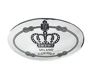 Belt Buckle Royal Milano Silver 40mm Belts Custom Cool Classi Biker Cowboy - Picture 1 of 5