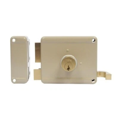 SERRATURA MECCANICA YALE 63000 DX O SX DA APPLICARE PER PORTE C/FISSO - Immagine 1 di 4