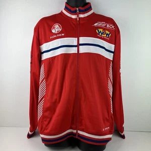 Holden Team BOC Brad Jones Racing V8 Supercars Licensed Jacket Mens XL Red/White - Picture 1 of 11