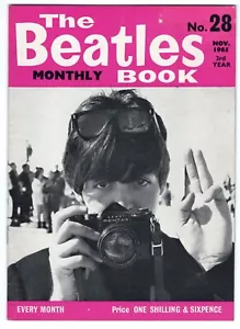 Das Beatles-Buch monatlich #28. November 1965 London England UK Magazin tolle Fotos - Bild 1 von 2