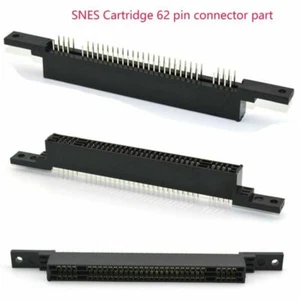 Ersatz SNES Patrone 62 Pin Stecker Teil Schlitz Patrone schnell - Bild 1 von 10