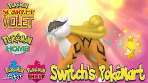 ✨Shiny Raikou Evento Intacto💚Hogar/Escarlata/Violeta/Espada/Escudo✨ - Imagen 1 de 4