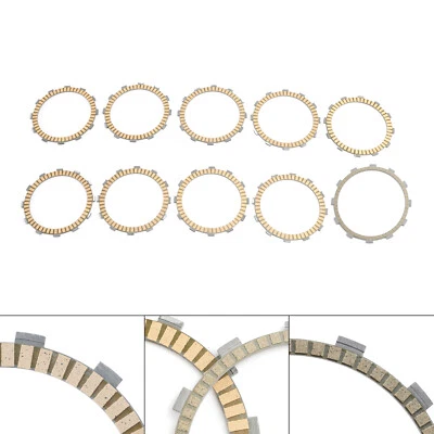 Clutch Friction Plate Kit for Kawasaki ZX1400 ZZR1400 06-23 Ninja ZX-14 2006~11 - Изображение 1 из 4