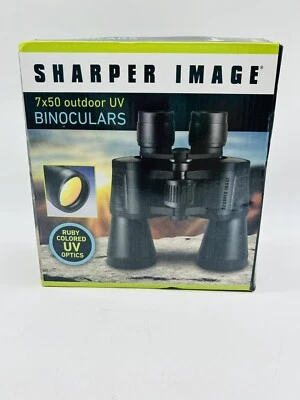 Sharper Image 7x50 Outdoor UV BINOCULARS Carrying Case New In Box - Image 1 of 4